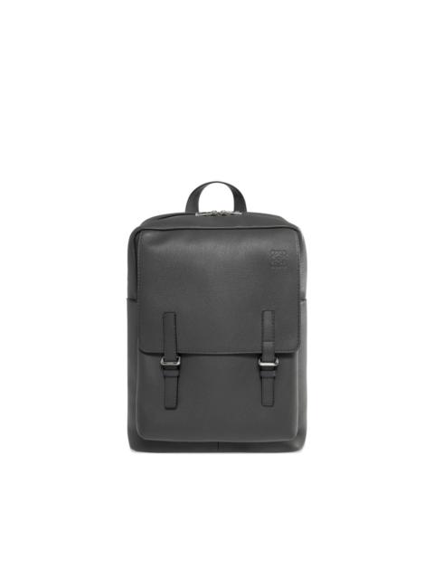 Military calf-leather backpack