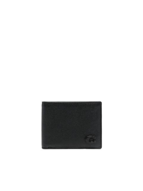 logo-plaque bi-fold wallet