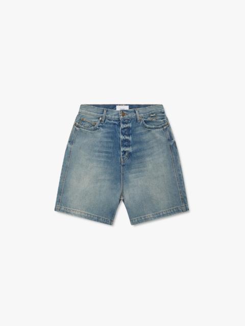 BOXY TRAXEDO DENIM SHORT