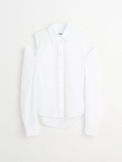 Slip Shirt Fine White Super Poplin