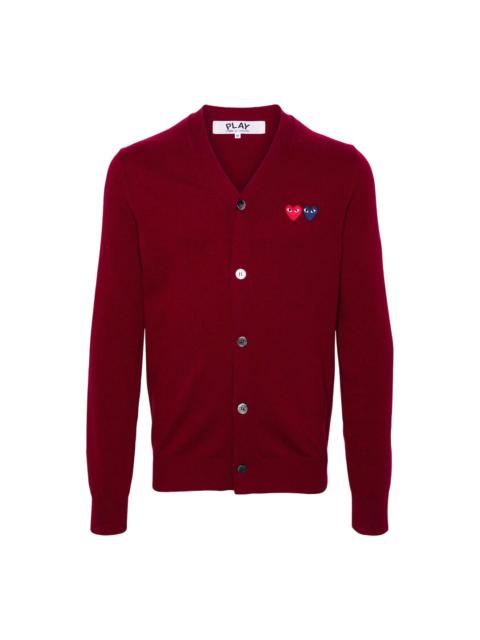 Double Heart Cardigan Unisex