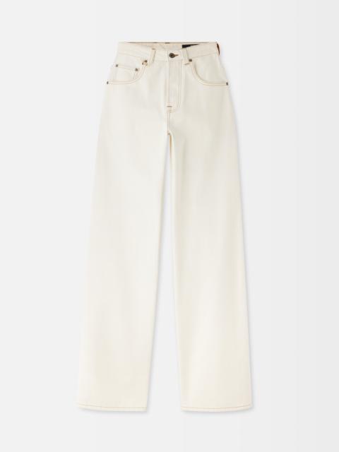 The wide de-Nîmes denim pants