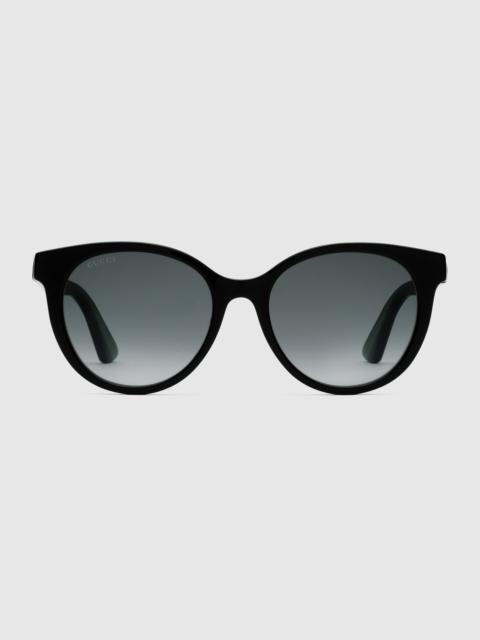 Round-frame sunglasses