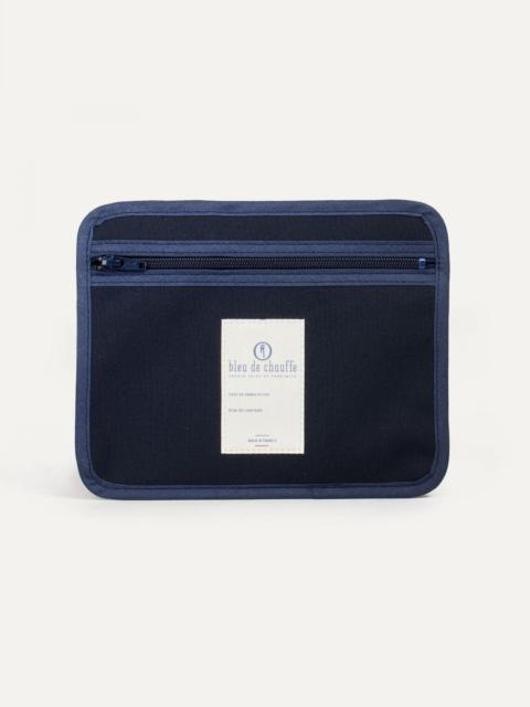 ZIPPED POCKET   -  BLUE