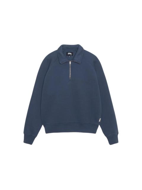 Stussy Relaxed Half Zip Navy