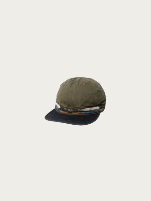 Chino BRIMFIELD Cap (NAVAJO BOAT) - Khaki/Black