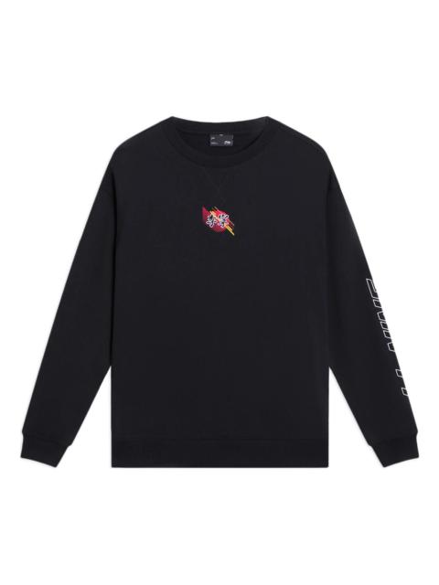 Li-Ning Lifestyle Sportswear Pullover 'Black' AWDS923-3