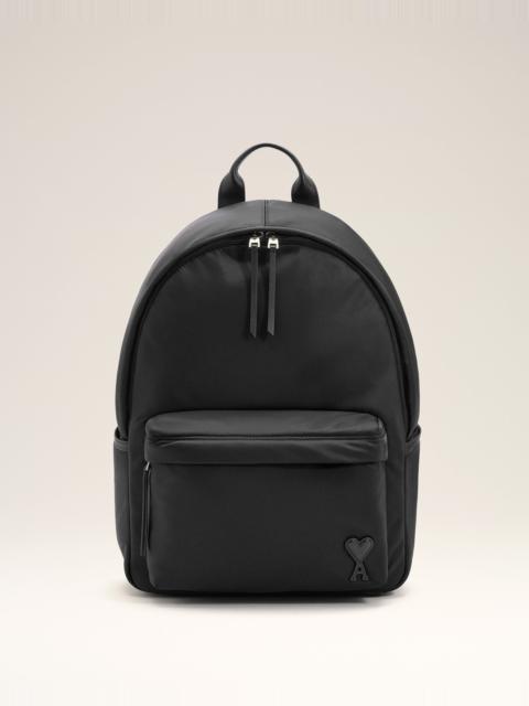 BLACK NYLON MARCEL BACKPACK