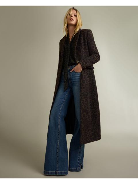 Julia Printed Wool Blend Coat