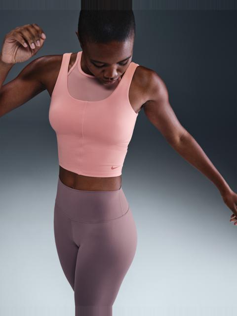 Nike One Fitted Women's Dri-FIT Cropped Tank Top