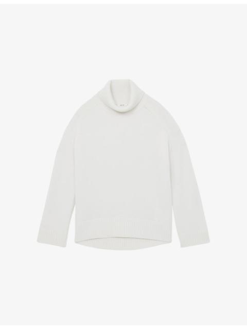 Brooklyn Roll-Neck Wool And Cashmere-Blend Jumper