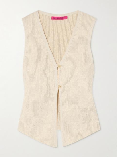 Nora Knitted Cotton Vest