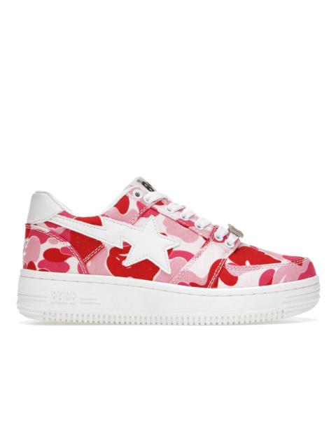 A Bathing Ape Bape Sta Low ABC Camo 20th Anniversary Pink