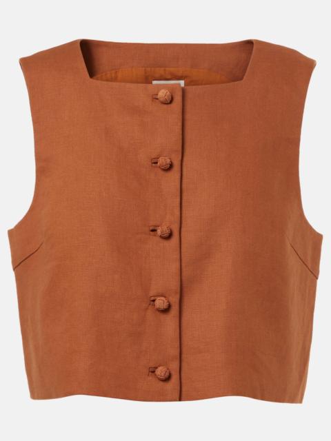 Rio linen top