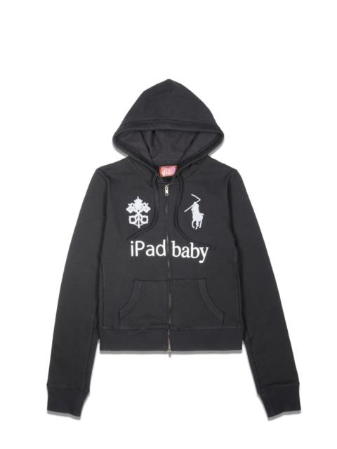 Praying Ipad Baby Hoodie Black