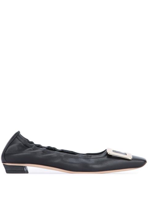 Roger Vivier Women Belle Vivier Leather Ballet Flats