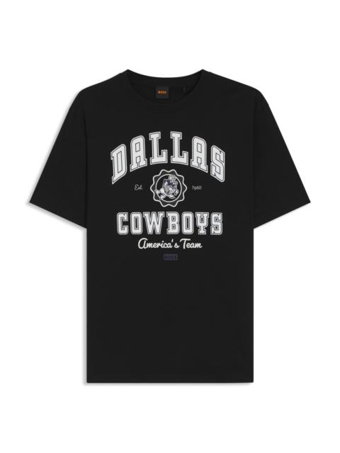 BOSS X DALLAS COWBOYS T-SHIRT WITH ALTERNATIVE LOGO