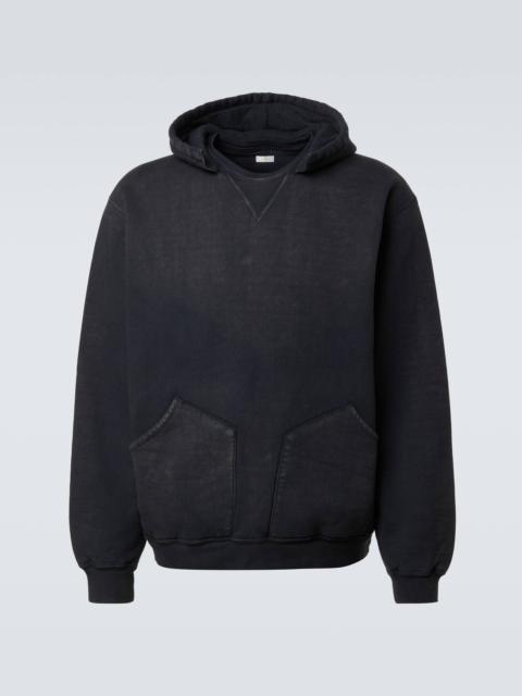 Vintage cotton jersey hoodie