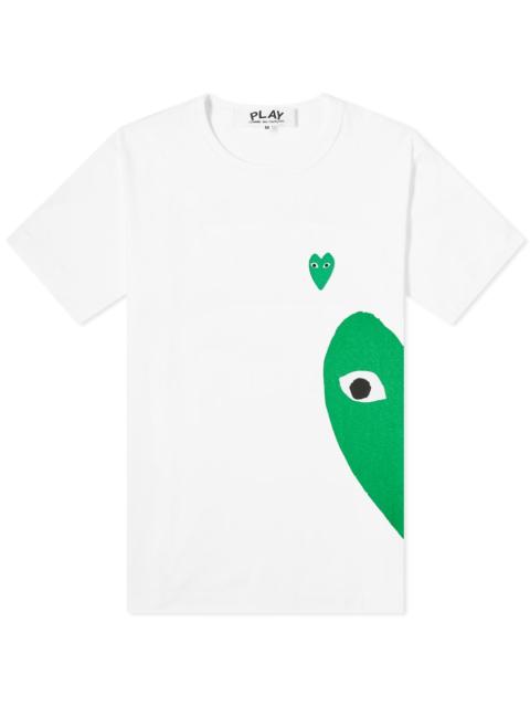 Comme des Garcons Play Side Heart Tee