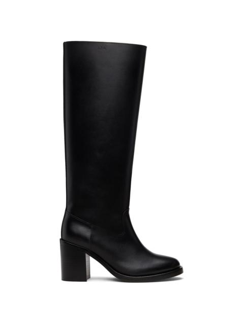 Black 'Les Bottes' Tall Boots
