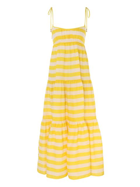 ALIGHT TIE SHOULDER DRESS