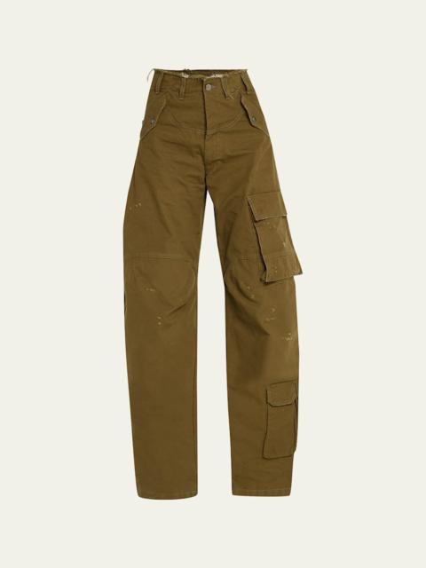 Rosalind Wide Tapered Cargo Pants