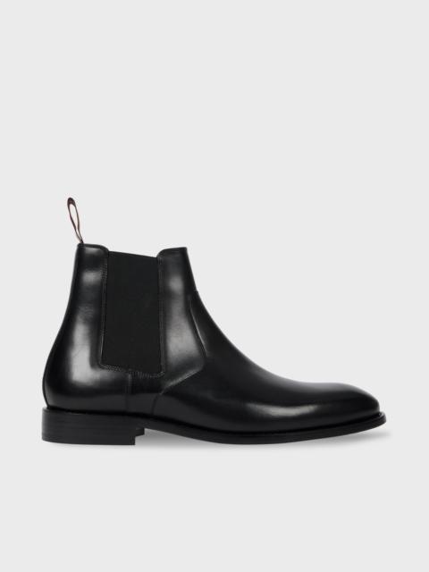 Black Leather 'Lawson' Boots