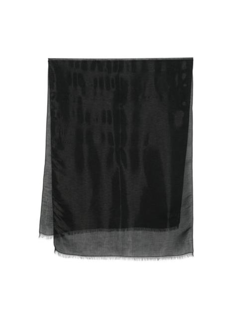 modal-wool blend scarf