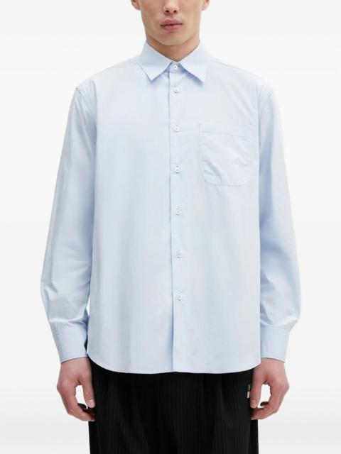 cotton long-sleeve shirt