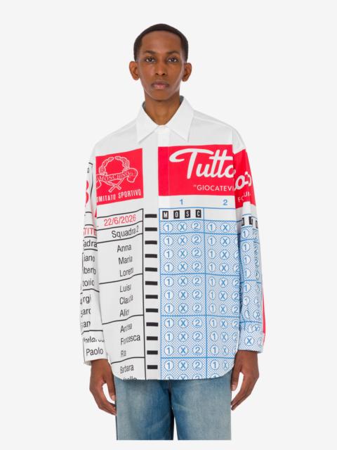 PRINTED COTTON POPLIN SHIRT