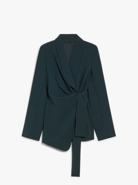COMMA Wrap jacket in cady