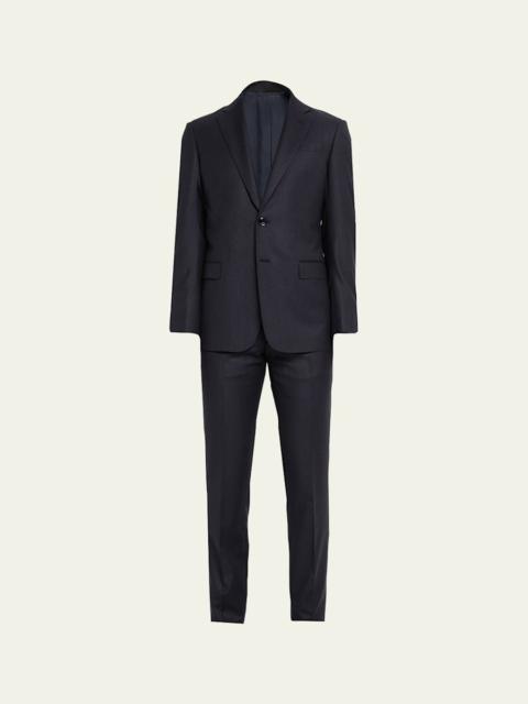 Men's Tonal Micro Pinstripe Two-Piece Suit
