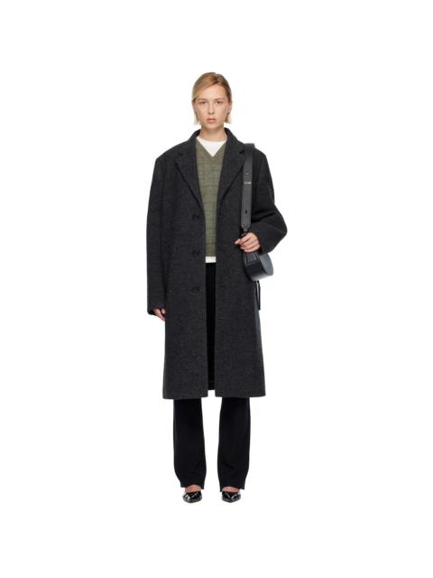Gray Wool Coat