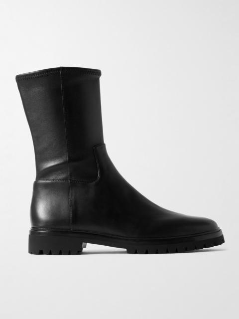 Danny Stretch-leather Ankle Boots