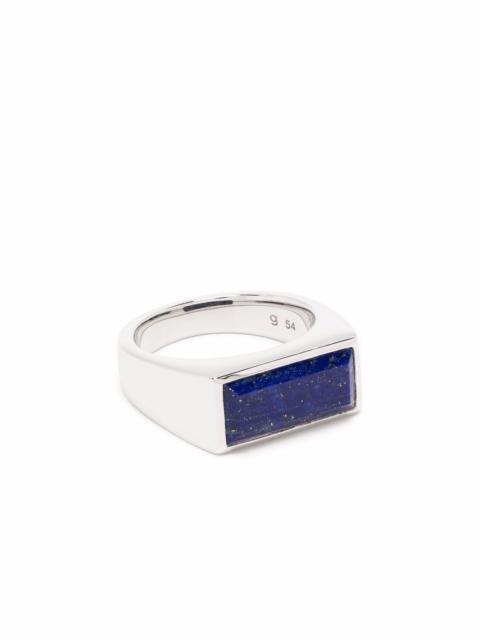 peaky blue lapis ring
