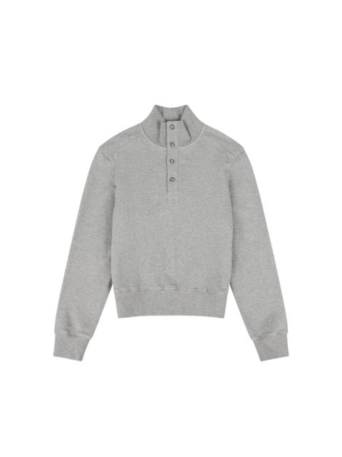 PORT PULLOVER GREY MARLE