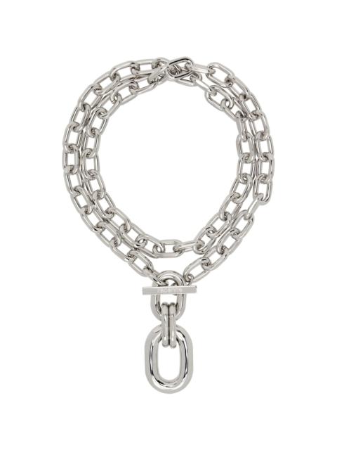 Silver Double XL Link Necklace