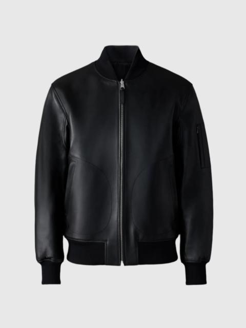 EASTON-SA 2-in-1 Reversible Leather Bomber Jacket