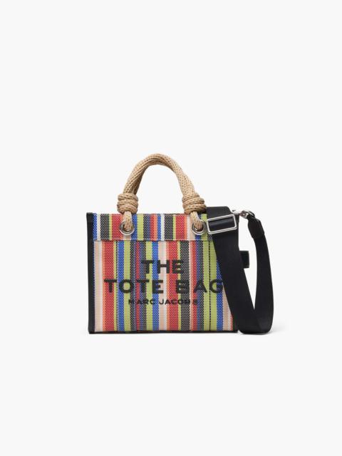 THE STRIPE MESH SMALL TOTE BAG