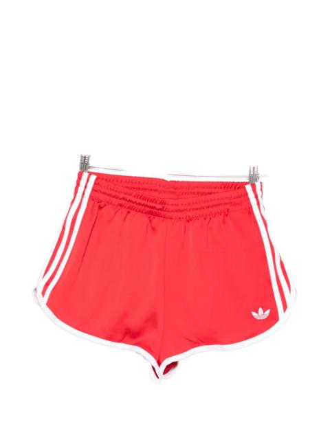 logo-embroidered track shorts