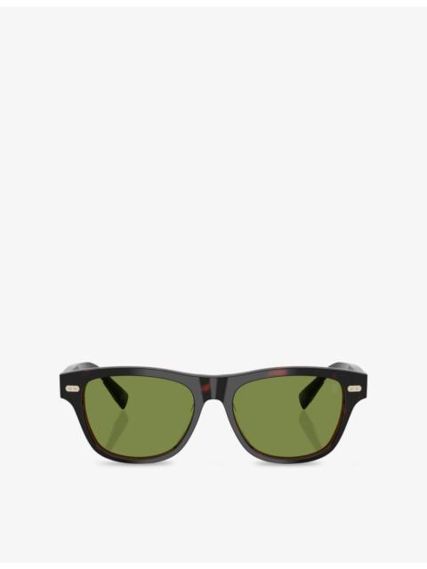 BC3005S Pillow-Frame Acetate Sunglasses