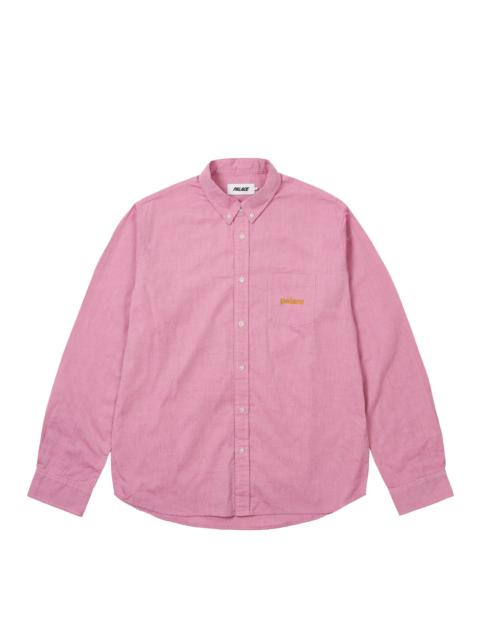 PALACE OXFORD SHIRT BURGUNDY