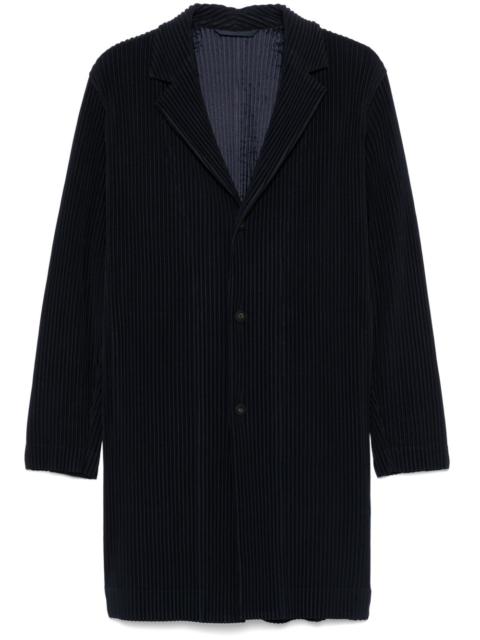 pleated coat
