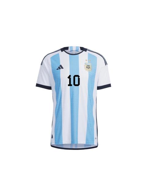 adidas Argentina 2022-23 Authentic Messi Home Jersey White/Light Blue