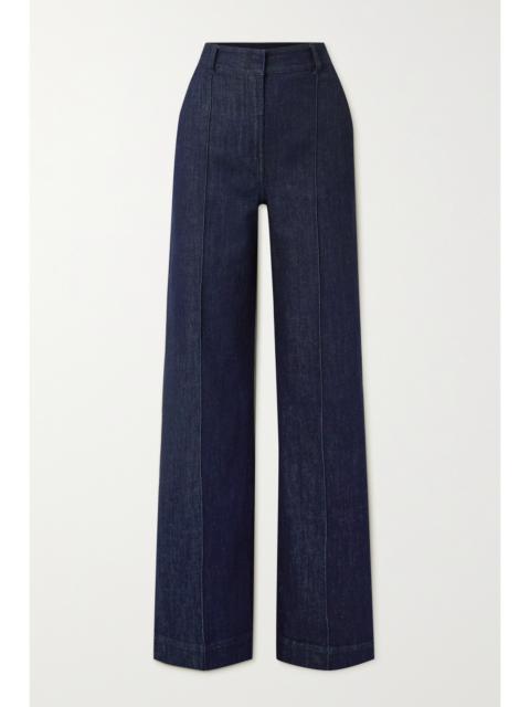+ Net Sustain High-rise Straight-leg Stretch Organic Jeans