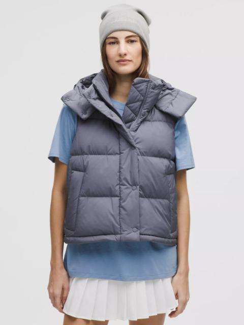 Wunder Puff 600-Down-Fill Cropped Vest