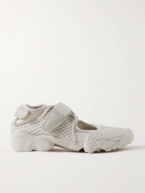 Nike Air Rift mesh split-toe sneakers Off-white | REVERSIBLE
