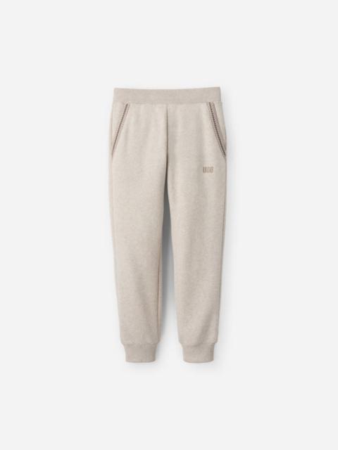 ® Men's Tasman Jogger Cotton Blend/Recycled Materials Bottoms in Caribou Heather