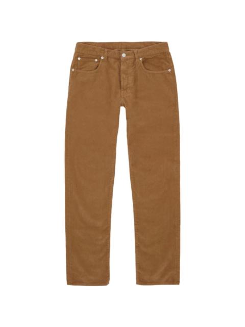 corduroy five-pocket trousers