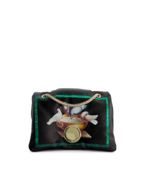 Birds Airbag leather mini bag